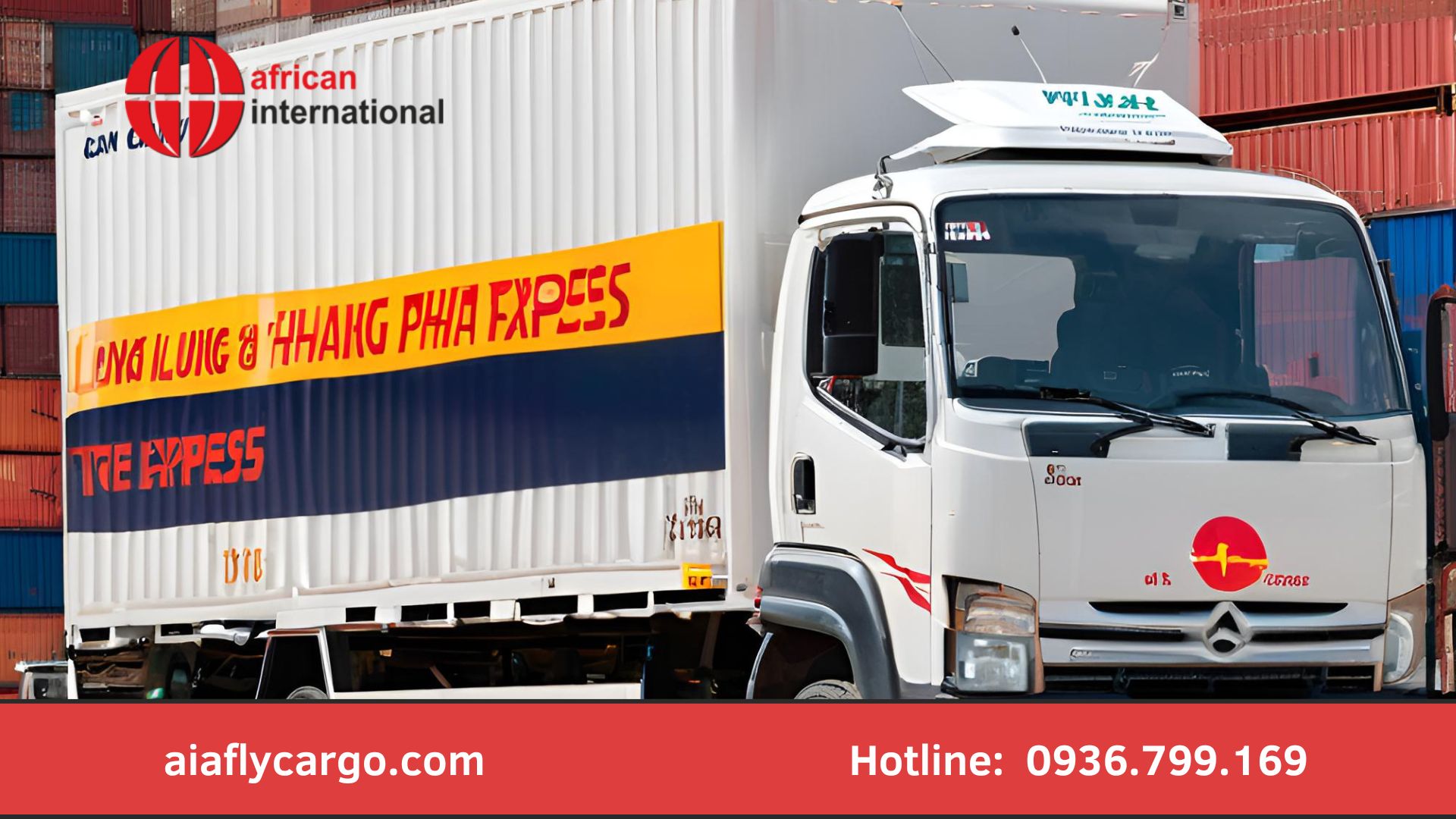 Aiafly Cargo nhận gửi hàng đi Trung Phi